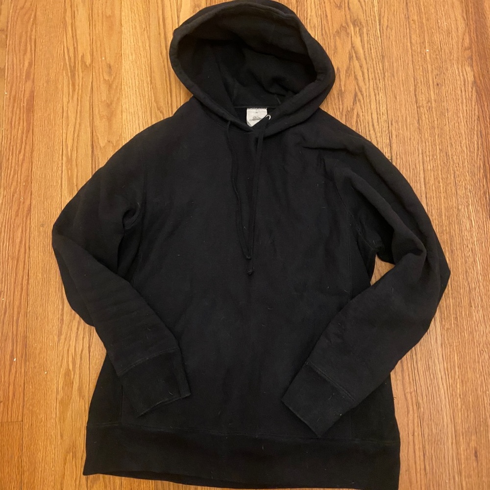 3Sixteen Black Heavyweight Hoodie